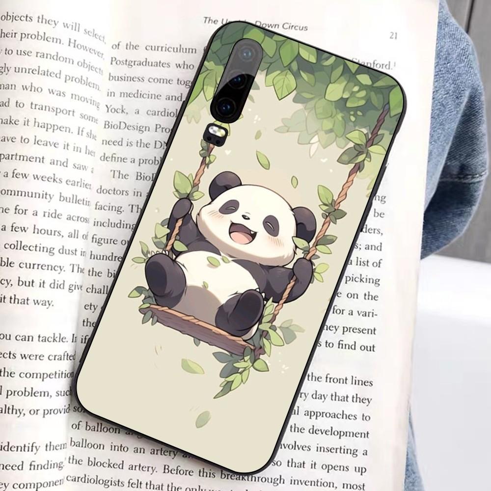 Cartoon Lovely Panda Phone Case For Huawei Honor 10 Lite 9 20 7A 9X 30 50 60 70 Pro Plus Soft Silicone Cover
