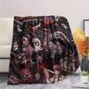 Chainsaw Man characterPrint Flannel Blanket, High quality Comfortable for All Seasons, Home Decor, Warmth and Comfort