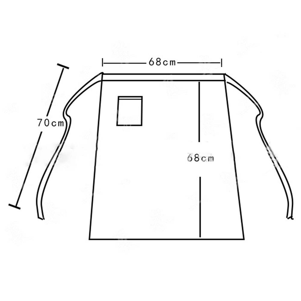 Snygg och Praktisk Köksförkläde Perfekt för Grillrestaurang och Mer