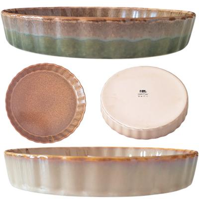 CERAMIC OVEN-SAFE TART PAN 27 Cm
