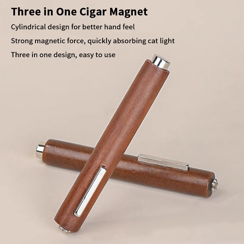 3-In-1 Multifunctional Magnetic Cat'S Eye Gel Large Cylinder Super Strong Magnetic For Nail Polish Line Effect Nail Art Tools