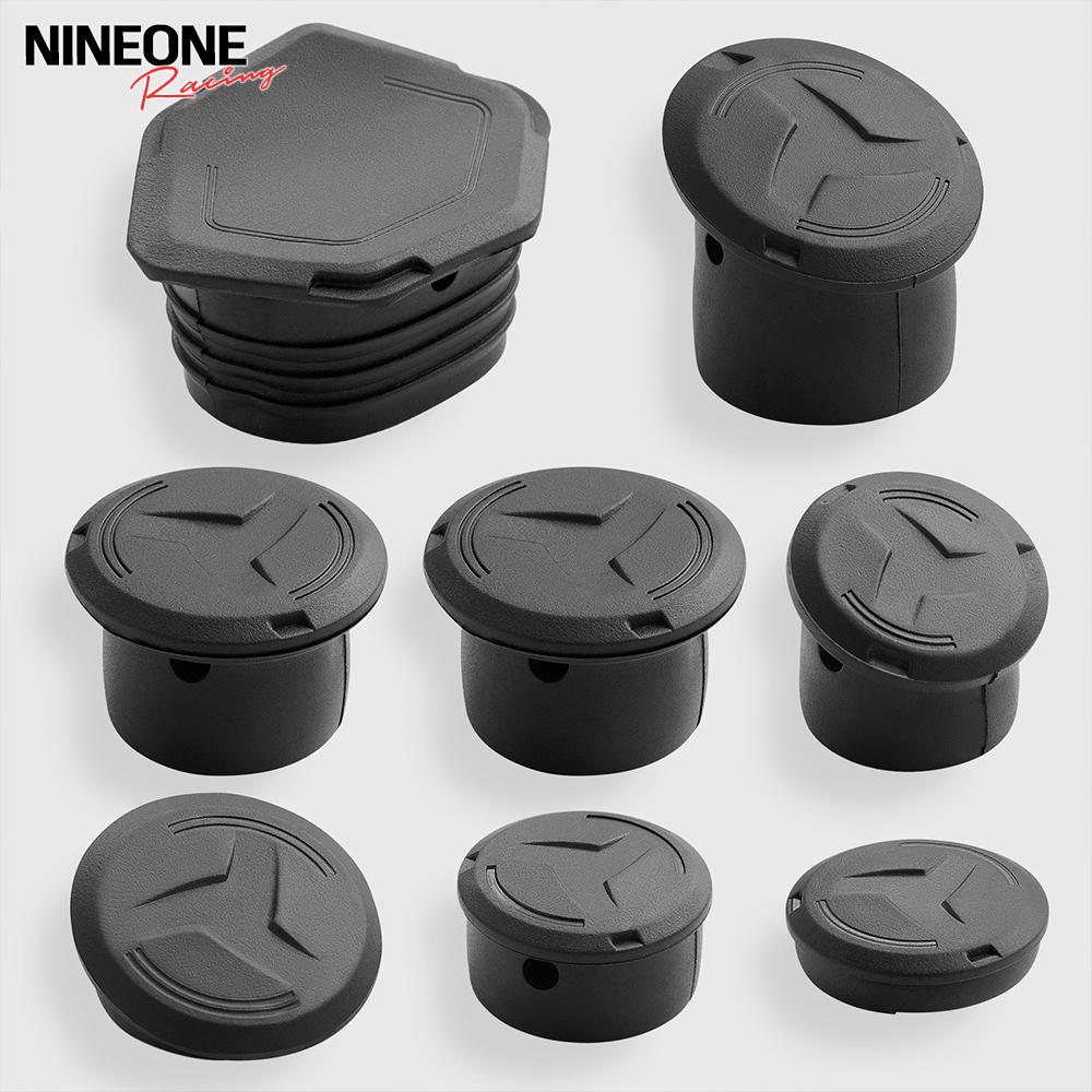 For BMW R1300GS R 1300GS Adventure R1300 GS ADV 2023-2025 Motorcycle Frame Hole Cover Caps Plug Decorative Frame Cap Set PP