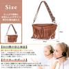 Épaule Bandoulière Élégant PU Grand Rétro Sac à Épaule avec Mignon Parfait pour et Beige NICOLE&DORIS Sac pour Femmes, Sac, Cuir, Capacité, Franges,