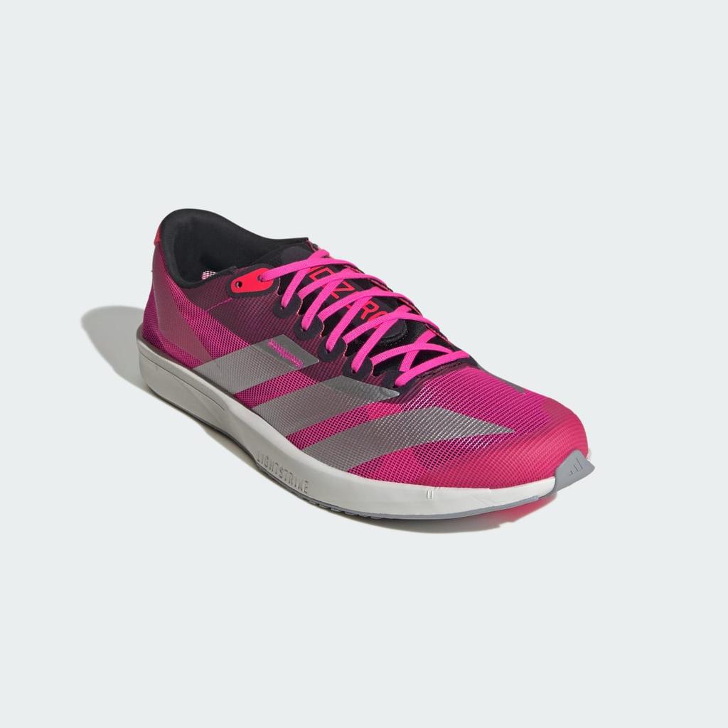 adidas Adizero RC 6 Lightstrike Running JP6662 Unisex Performance Sports Shoes Shock Pink / Silver Metallic / Lucid Red