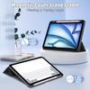 Leather Case Tri-Fold Stand For iPad Air 11 (2025)/(2024)/Air (2022)/(2020)/Pro 11 (2022)/(2021)/(2020)/(2018)