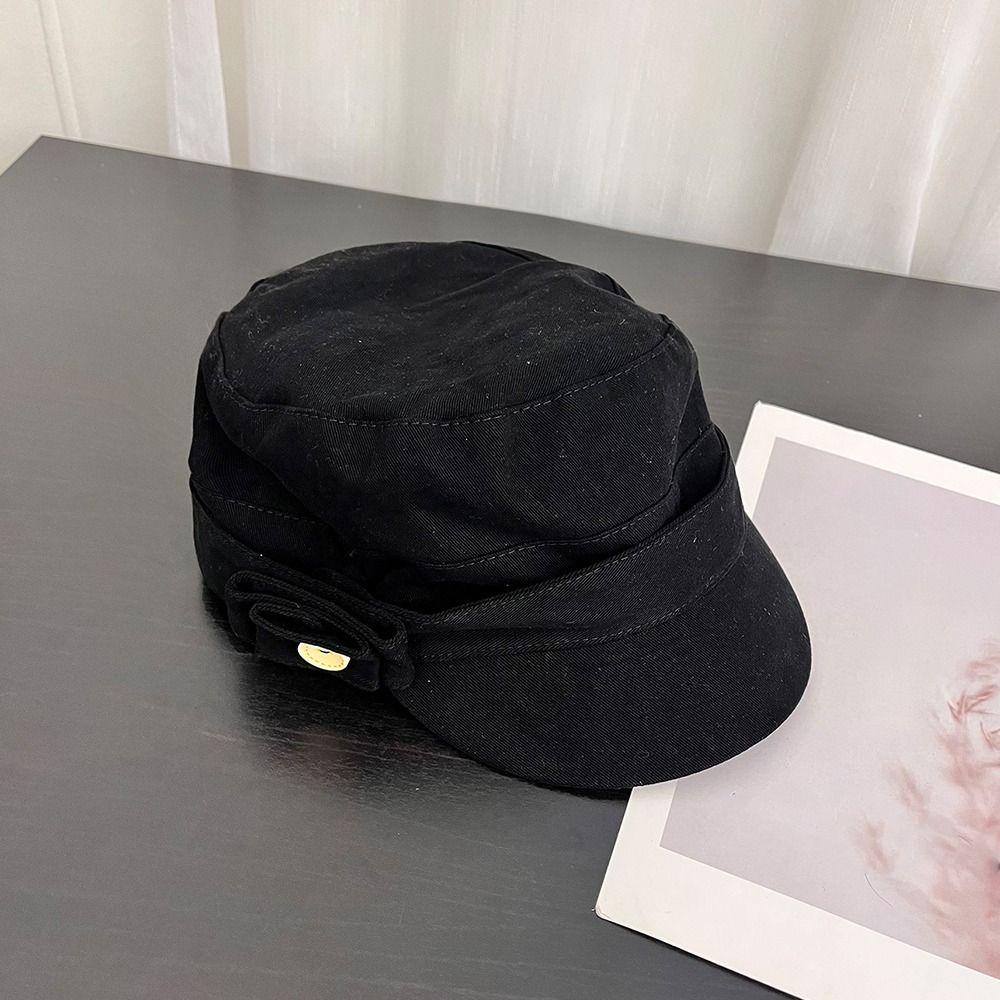 Cotton Flat Cap Cloth Retro Painter Hat Casual Equestrian Hat  Travel