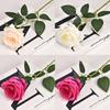 50cm Long Stem Artificial Roses Elegant Fake Silk Flowers For Wedding Home Decor