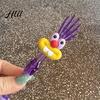 Creative Writing Accessory Cute Ballpoint Pens Kids Cartoon Gel Pen with Top Hand Assorted Vibrant Color Ink Colors Rollerball for School Office