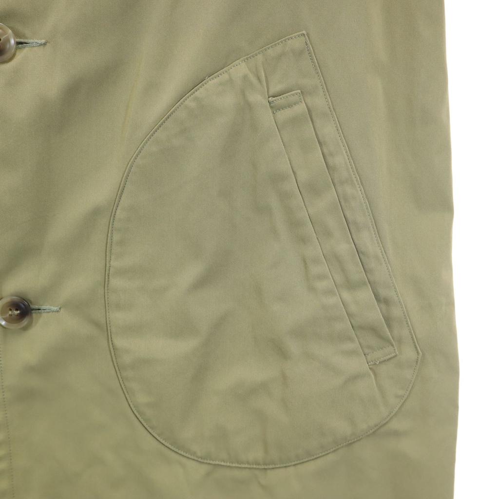 Danton Edelstahlkragenmantel 36 beige Herren Gebraucht