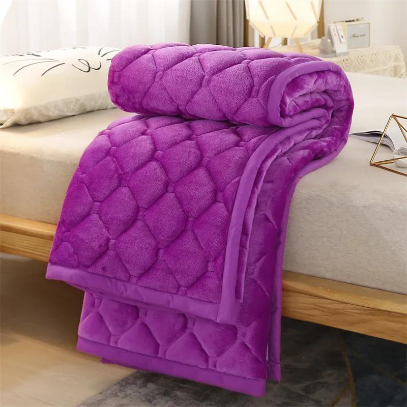 Thick Milk Velvet Mattress Foldable and Washable Winter Double Student Dormitory Tatami Mattress