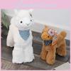 Adorable Alpaca Plush Toy With Long Faux Fur For Kids And Babies Gift Idea
