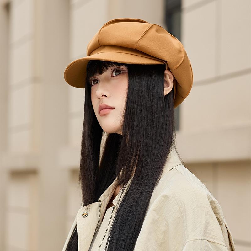 New Beret Women's Spring and Summer Three-in-One Hat Octagonal Hat Women's Fashion Hat Newsboy Hat Casual Hat