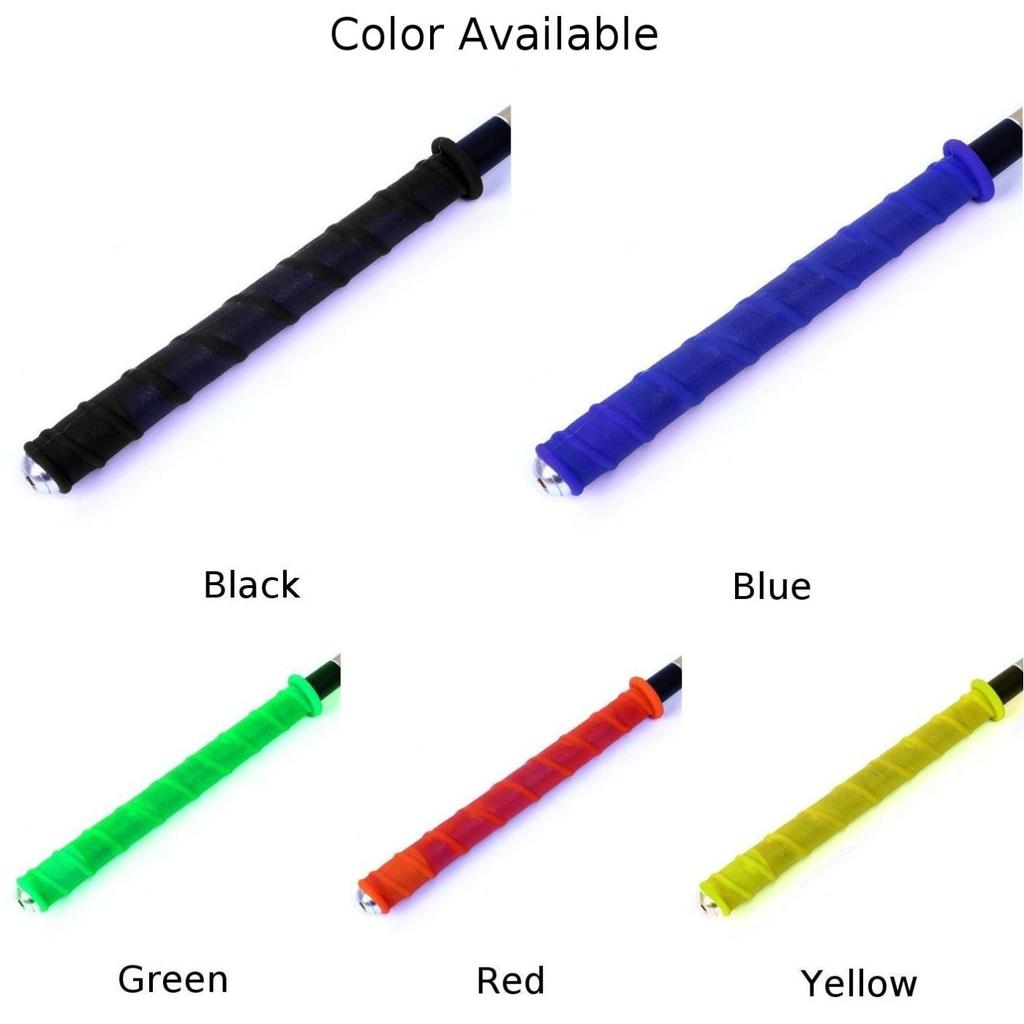 Insulated Silicone Fishing Rod Grip Wrap Strap for All Weather Fishing