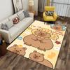 Cute Cartoon Bear Design Carpet, Beige Living Room Rug, Kids Decor Rug Suitable for Use As an Anti-slip for Living Room Bedroom Sofas
