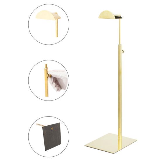 

Yousheng Adjustable Height Bag Storage Rack Shoulder Bag Holder Purse Display Stand Handbag Display Organizer Easy Assembly Tool Kit Included