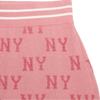 New MLB New York Yankees Casual Short Skirts Women's Pink 3FSKM0344-50PKS