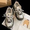 Korean version of Internet celebrity retro heightening platform dad shoes women's 2025 new spring and autumn lightweight versatile casual sports shoes