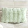 Winter Imitation Rabbit Hair Bubble Plush Throw Pillow Case Bedroom Living Room Sofa Soft Comfortable Pillow Sleeve Hand Warmer