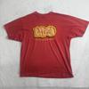 VTG 80er 1986 Coca-Cola Jahrhundert der Erfrischung Rotes SS Grafik T-Shirt Herren Medium Unisex T-Shirt