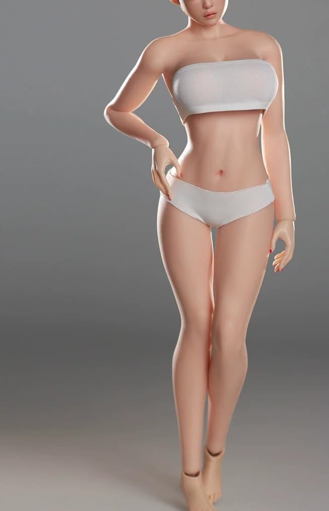 

[TOYBARJAPAN] Масштаб 1/6 Подвижная фигурка JOA JOQ-10E Супергибкое бесшовное тело, Большая грудь, в бикини (Нормальная кожа) (Голова и оружие не входят в комплект)