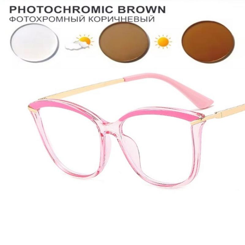 Anti-blue Light Glasses Women Stylish Photo Shoot Trendy Eye Glasses Frame