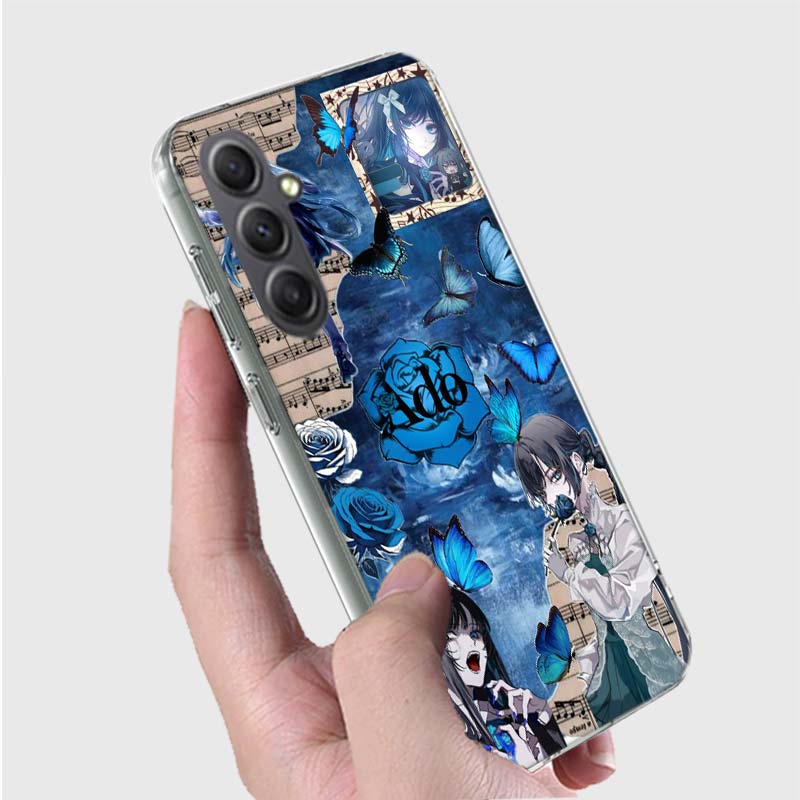 Ado Album Kyogen Phone Case for Samsung A16 A26 A36 A56 A17 A37 A57 A07 A06 A02S A03 A04S A05S Galaxy Note 20 10 A50S A71 A51 A3