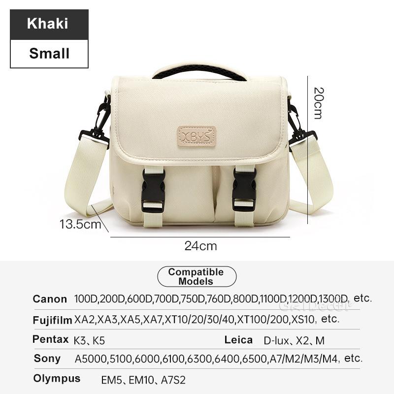 Shoulder Camera Storage Bag Digital Camera Organizer Bag Mirrorless Cameras DSLR Lenses Handbag Large Travel Organizers Pouch