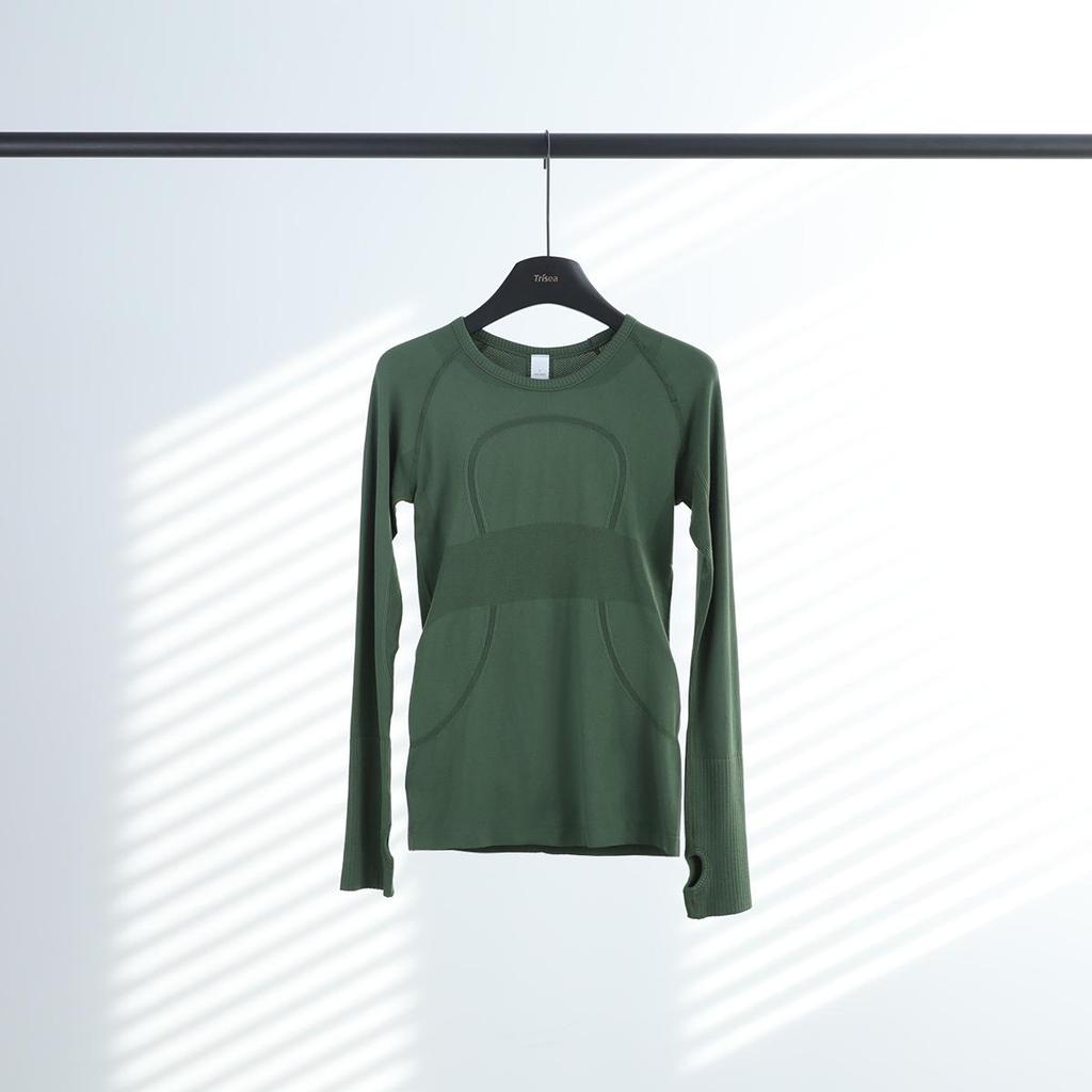 Women's Quick-Dry Long Sleeve Sports Top - Tight-Fit, Sweat-Wicking Yoga & Running Shirt