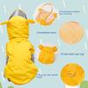 Cartoon Waterproof Pet Raincoat Teddy Four-Leg All-Inclusive Poncho Medium And Small Dog Puppy Rainy Day Dog Clothes Summer