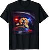 Lustiges Golden Retriever Fahren Meme Hund Fährt Ein Auto T-Shirt unisex T-Shirt