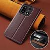 Pentru OnePlus 15 OnePlus15 5G Husă Flip Textură Napa Magnetică Luxos Piele de Vacă Piele Naturală Buzunar Card Portofel Huse