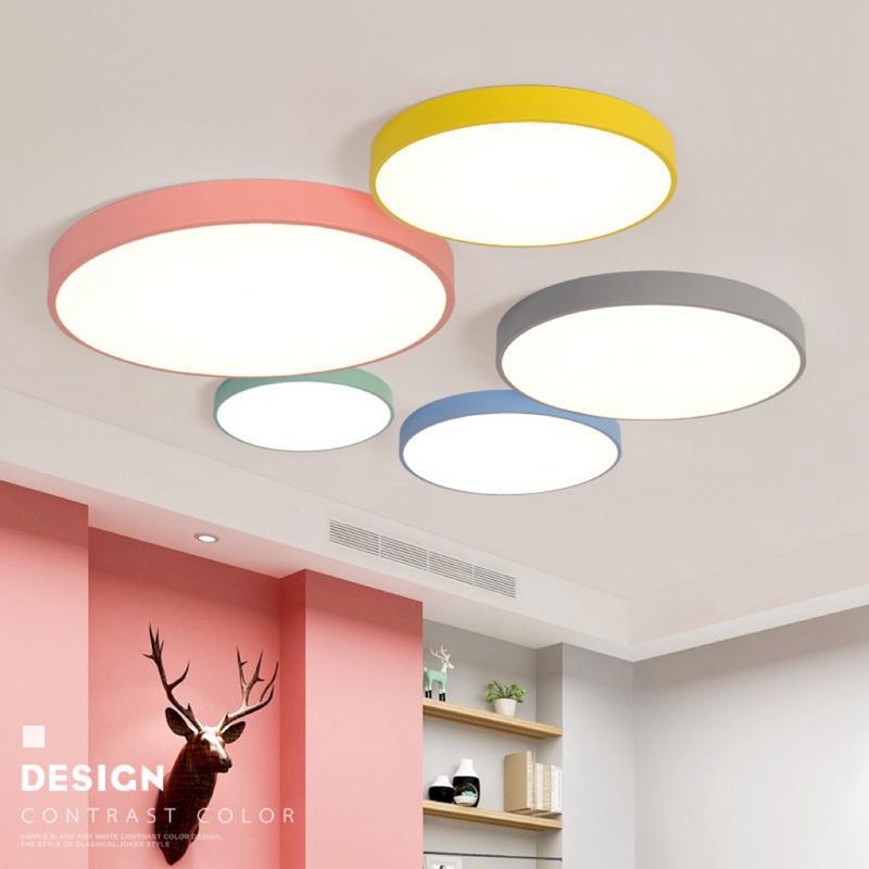 Modern LED Ceiling Light Living Room Bedroom Ceiling Lamp Corridor Balcony Round Light Led Ceiling Kitchen Fixture Surface Mount