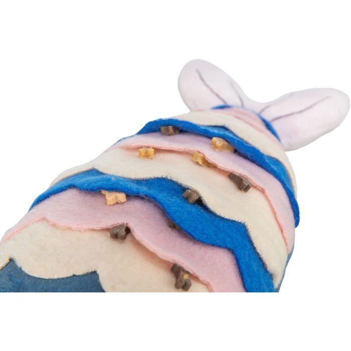 Pliušinis žaislas - TRIXIE - Mitinė būtybė - Mėlyna/Rožinė - Minkštas - Patvarus