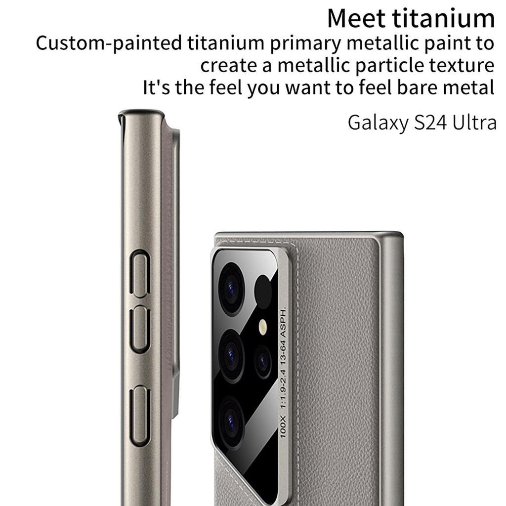 Samsung S24 Ultra/S23 Ultra Blade Leather Drop-Proof Phone Case