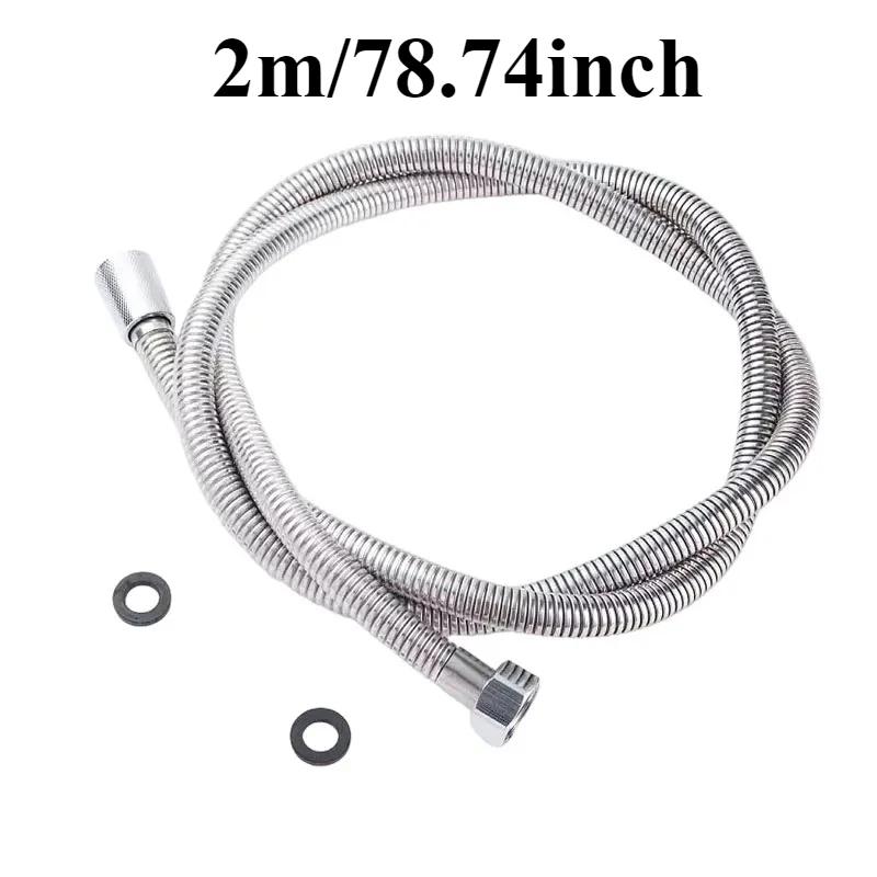 Shower Showerhead Connecting Pipe Universal Water Heater Outlet Pipes Stainless Steel Shower Hose Bathroom Shower Accessories