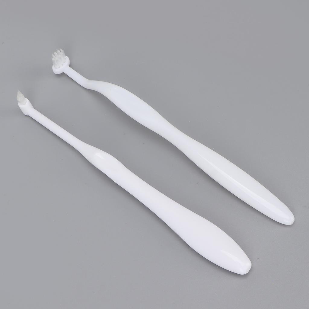 Getuftete Zahnbürste Kieferorthopädische Zahnspangenreinigung Fleckenentfernung Interdentalbürste für Mundpflege Weiß