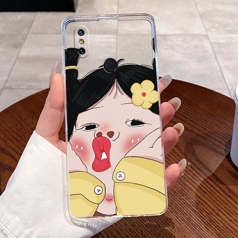 Jelly Casing For Xiaomi Mi A2 Fundas For Xiaomi Mi 6X Capa Clear Silicone Soft TPU Back Cover Cute Cat Rabbit Heart Phone Case