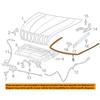 Уплотнительная накладка капота 68103103AB для Jeep Cherokee 2014-2018 2.4L 3.2L