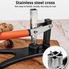 Chestnut Cutter Stainless Steel Chestnut Sheller Non Slip Handle Cracking Sheller Portable Nutcracker Chestnut Clip Kitchen Tool