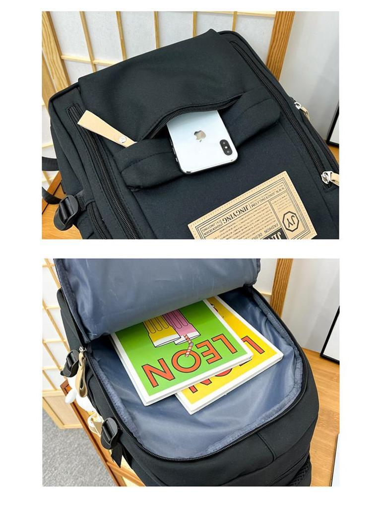 Large Capacity Unisex Backpack for Students of All Ages