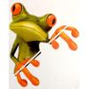 Universal Motorcycle Sticker Scratch Sticker Fuel Tank Sticker Motorbike Waterproof Frog Decoration Sticker Decal Accessories