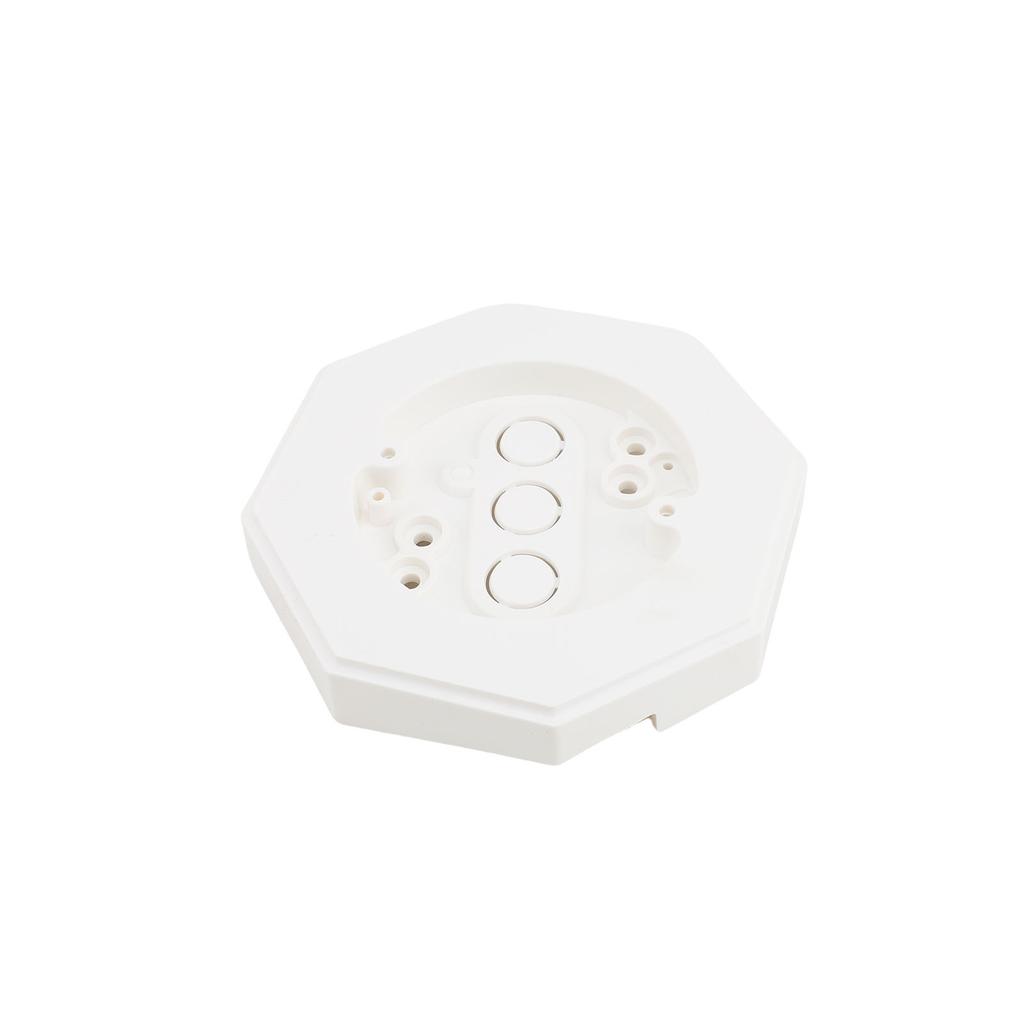 Siding Mounting Block ABS Paintable Vertical Siding Lamps Mounting Plate with Built in Electric Box for 1/2 Inch Lap