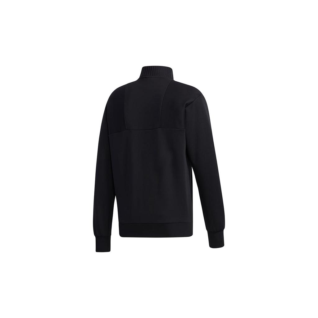 adidas Jackets Men's Black Stand Collar Moderate Other GF4045