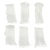 6PCS Cotton Billiard Table Mesh Bag Hollow Out Billiard Pocket Net  Bumper Pool Tables