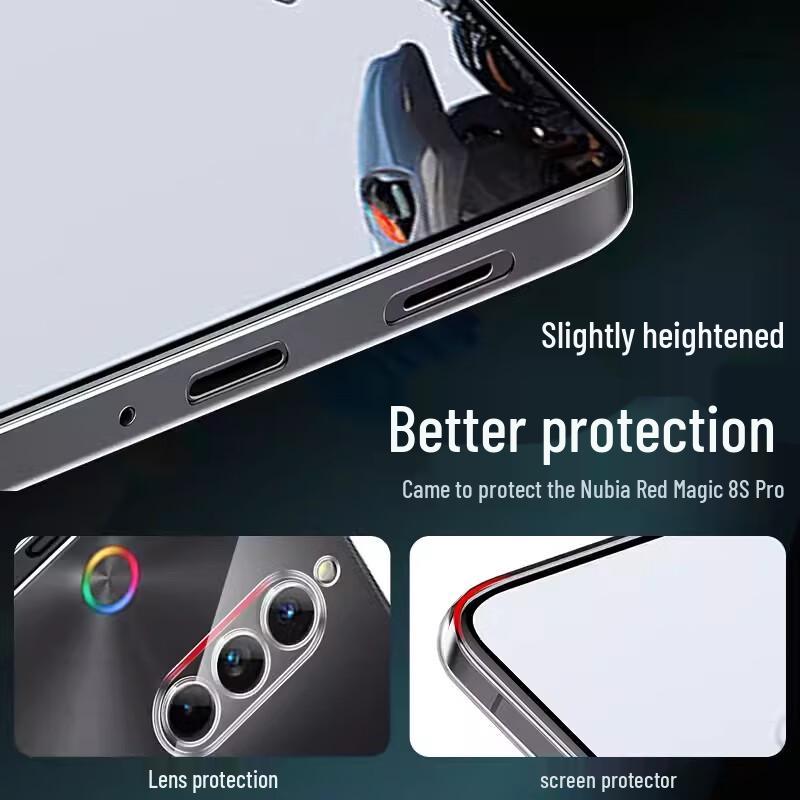 KMaxAI Transparent TPU Phone Case for Nubia