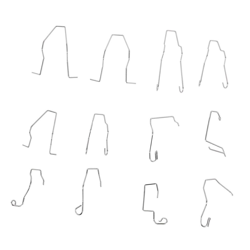 12 KS Pružinová spona držáku světlometu Klip držáku pro uchycení žárovky světlometu Univerzální automobilová spona světlometu pro žárovky H1 H3 H4 H7