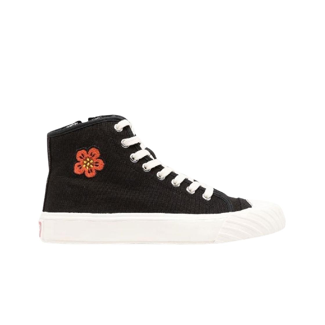 

(в) Кеды Kenzo Kenzoschool Хайтопы Черные 35W