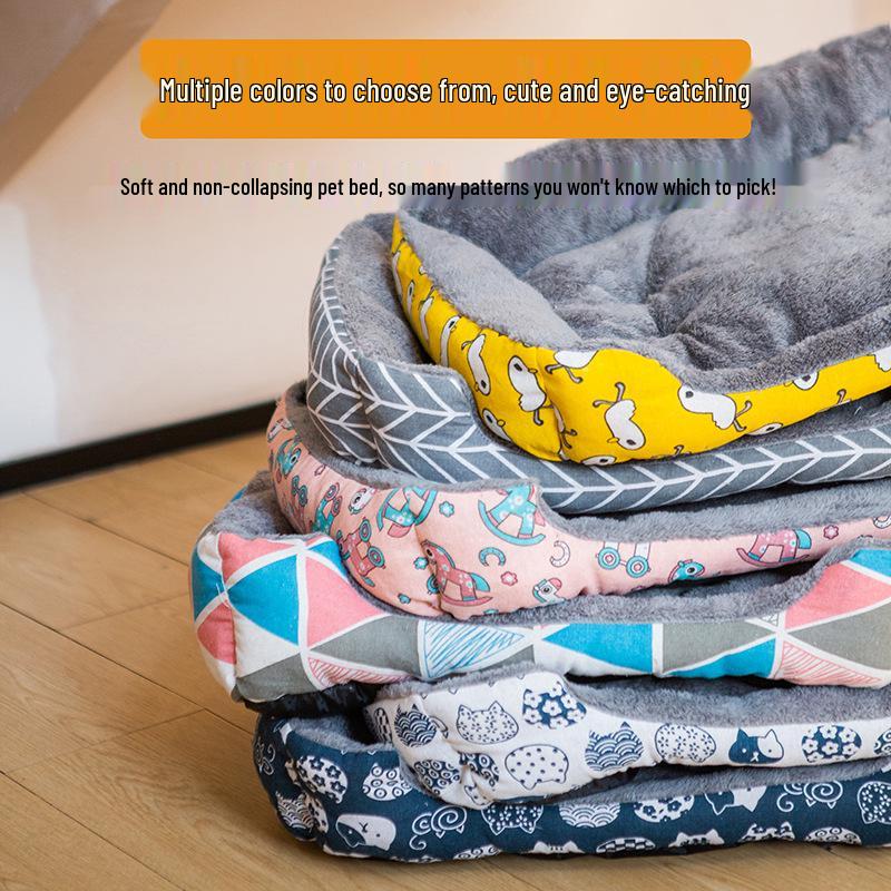 All-Season Universal Pet Bed and Mat for Cats & Dogs