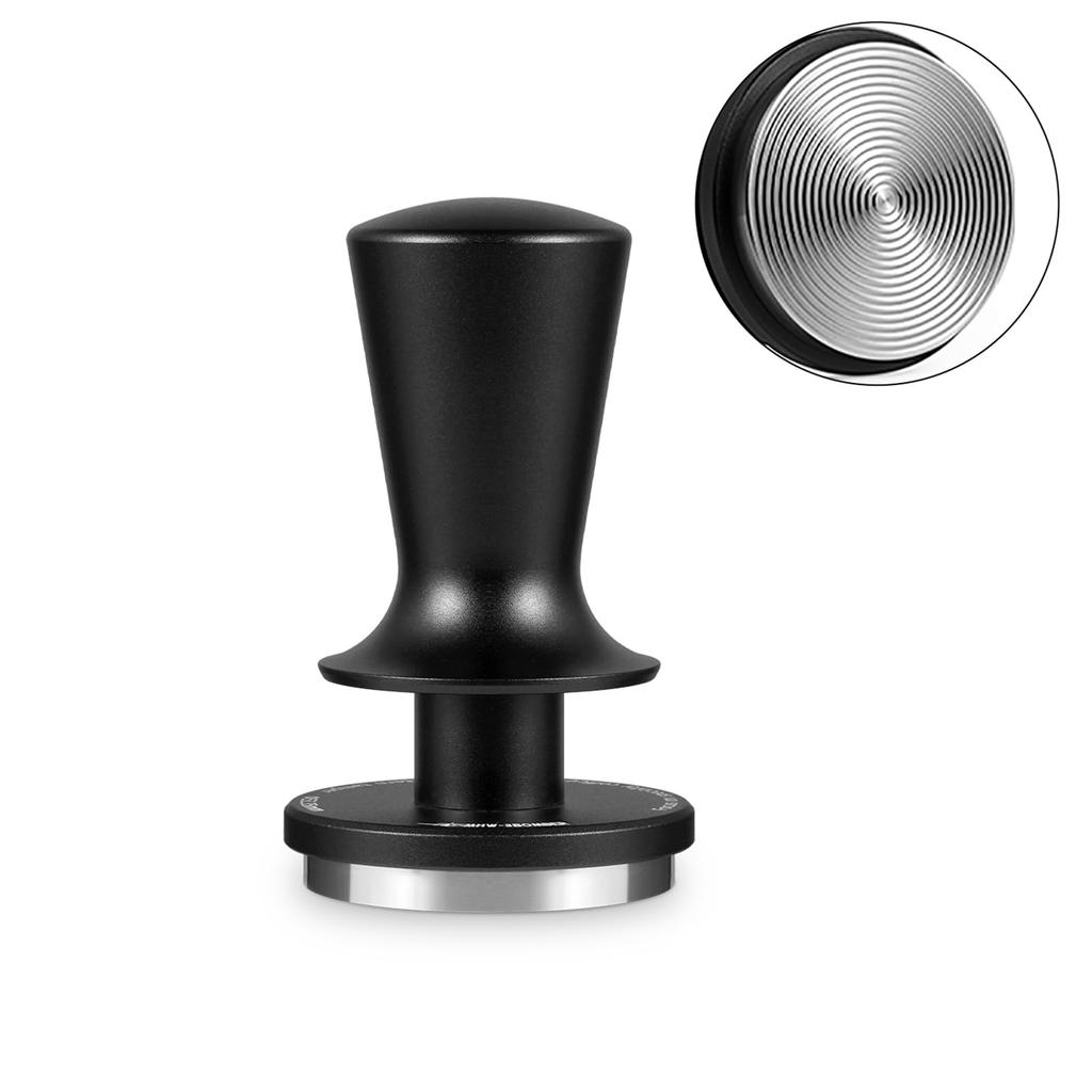 51mm Espresso Tamper Coffee Tamper for 51mm Portafilter with 2 Springs No Tilt Press CD Series MHW-3BOMBER T5999-OS