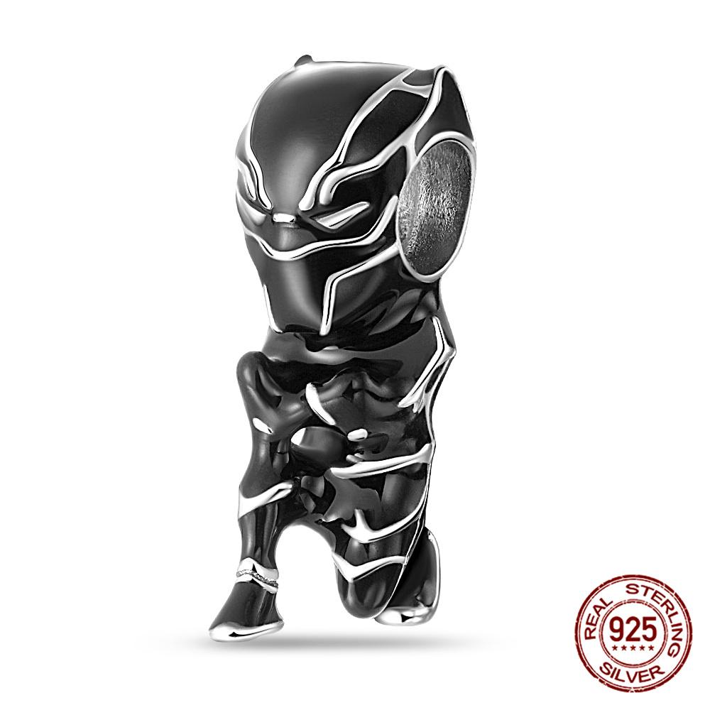 Tree Spirit Cheshire Cat Stitch Bead Giant Dumbo charms plata de ley 925 original Fit Bracelet DIY Jewelry Making Women's Gift